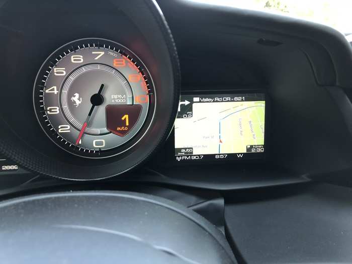 Would you like some infotainment with your 8,000rpm redline tachometer?