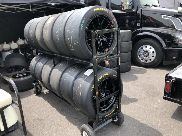 Lots of tires.