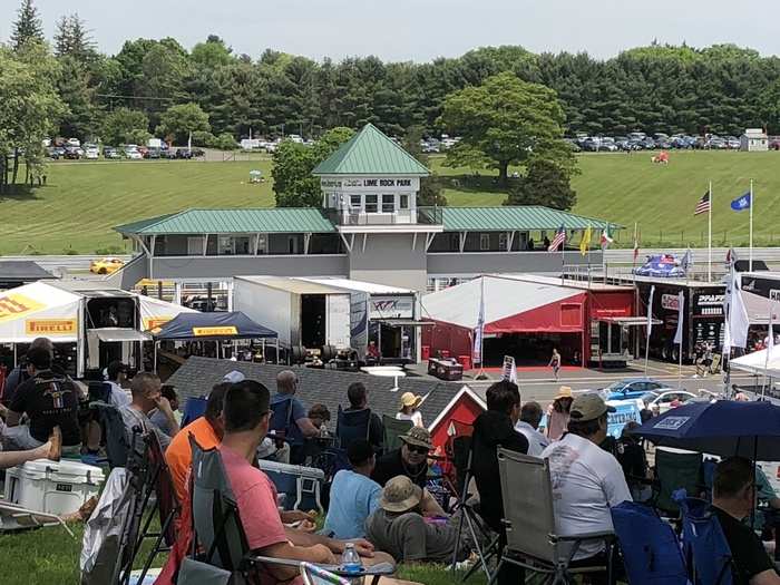 Lime Rock has been around since 1956 and is a great place to watch motorsports. The hills that the track weaves through create a natural amphitheater effect that fans really enjoy.