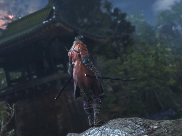 4. "Sekiro: Shadows Die Twice" is a new game from the makers of Dark Souls and Bloodborne.