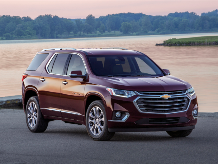 ... The Chevrolet Traverse, and...