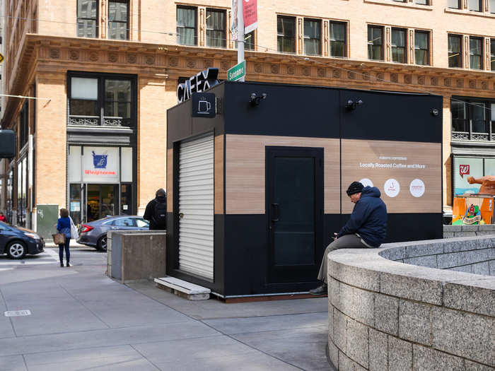 There will be a third Cafe X location in San Francisco later this year, except this one will be on a street corner.