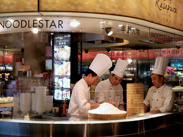 Thankfully, the Marina Bay Sands has Rasapura Masters, an in-house 24-hour food court that mimics Singapore