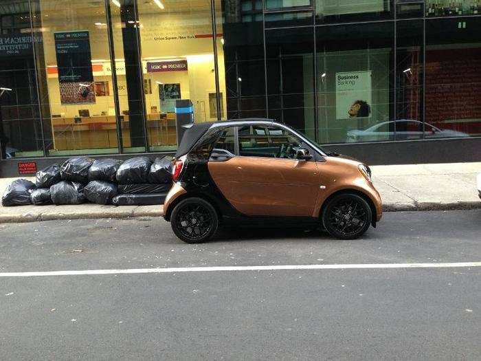 The experience of sitting behind the wheel of a Smart has often been described as "novel." And to be sure, if you do live in a big, congested city where parallel parking is a contact sport, or if you need a simple runabout for a suburbs, the Smart could be a good choice. To be sure, the Smart induces a definite "Hey, cool!