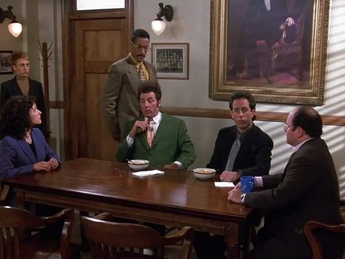 "Seinfeld" — season 9 episodes 23-24, "The Finale"