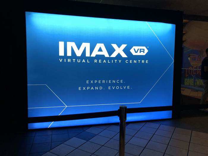 The space was provided because Sandbox licenses its technology to IMAX.