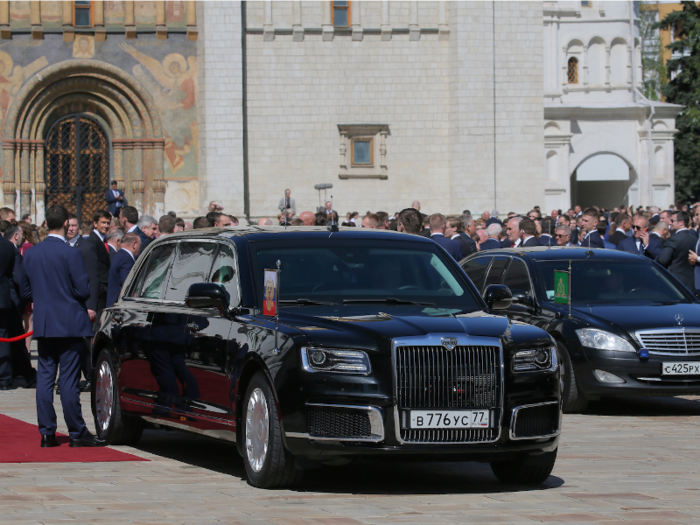 4. Vladimir Putin, Aurus Senat Limousine — £440,000 ($588,000).