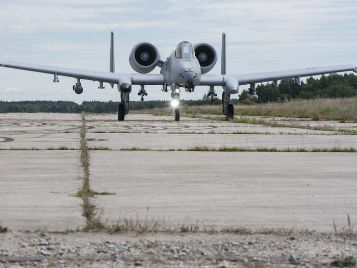 Austere-landing exercises contribute to the goal of providing close air support. "So day five, day six, day ten of the war, the assumption is that the airfields that the Air Force has been operating out of are probably compromised in some manner," Dennis said.