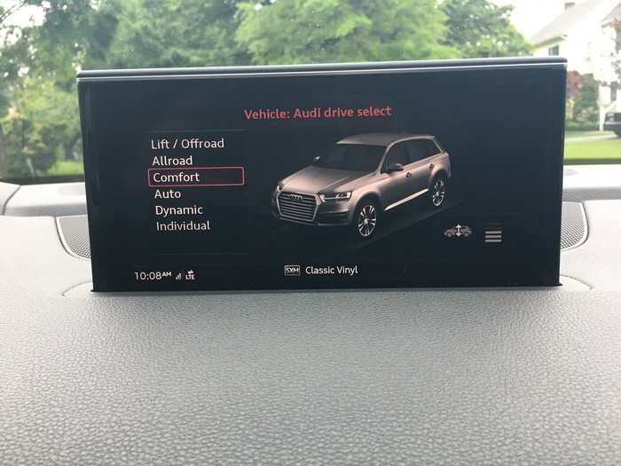 10. Audi Drive Select: Audi Drive Select can be found on most of the German automaker