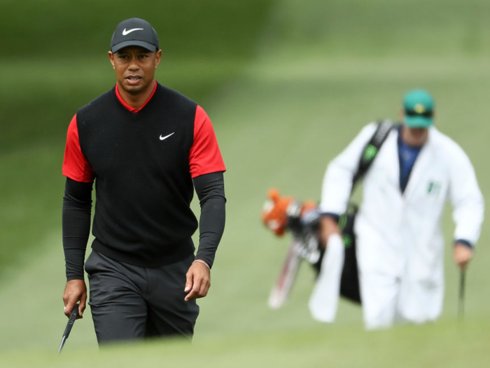 Now check out how intense Tiger can get on the course