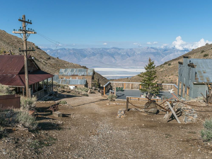 After being hit by a fire and falling silver prices, the mine was abandoned in the 1880s.