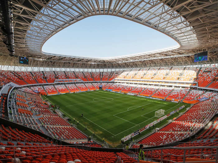 The Mordovia Arena in Saransk