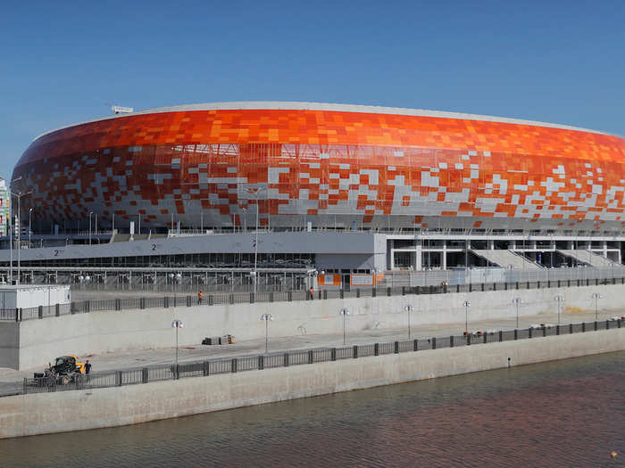 The Mordovia Arena in Saransk