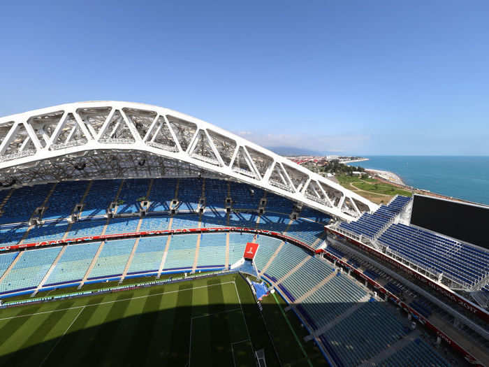 The Fisht Stadium in Sochi