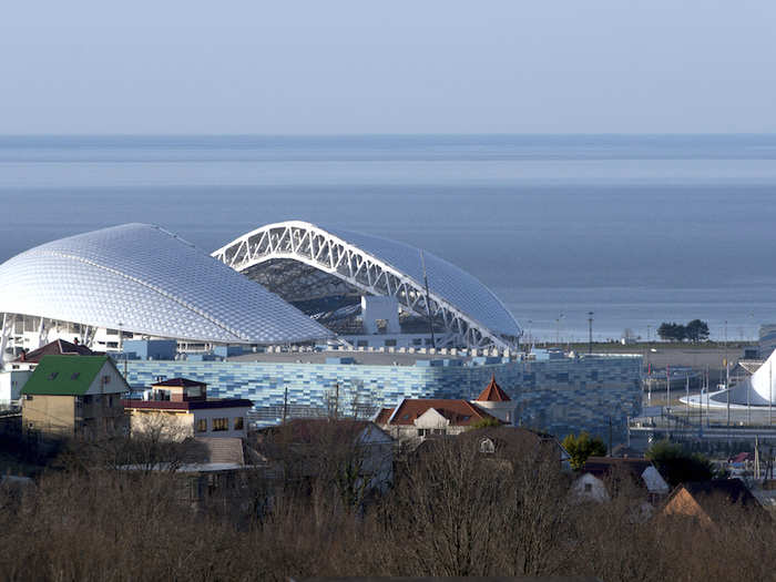 The Fisht Stadium in Sochi