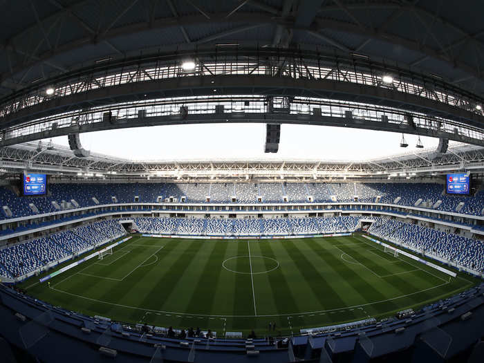 The Kaliningrad Stadium in Kaliningrad