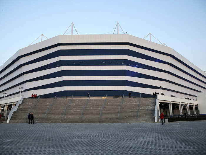 The Kaliningrad Stadium in Kaliningrad