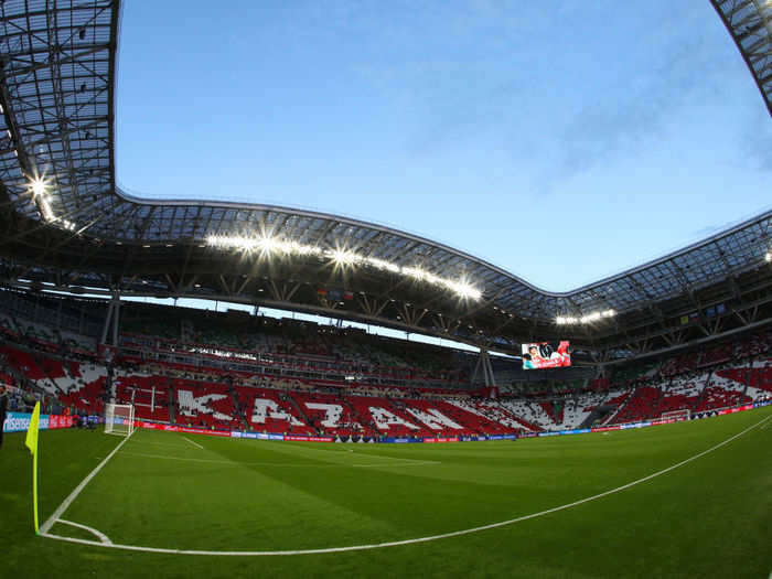 The Kazan Arena in Kazan