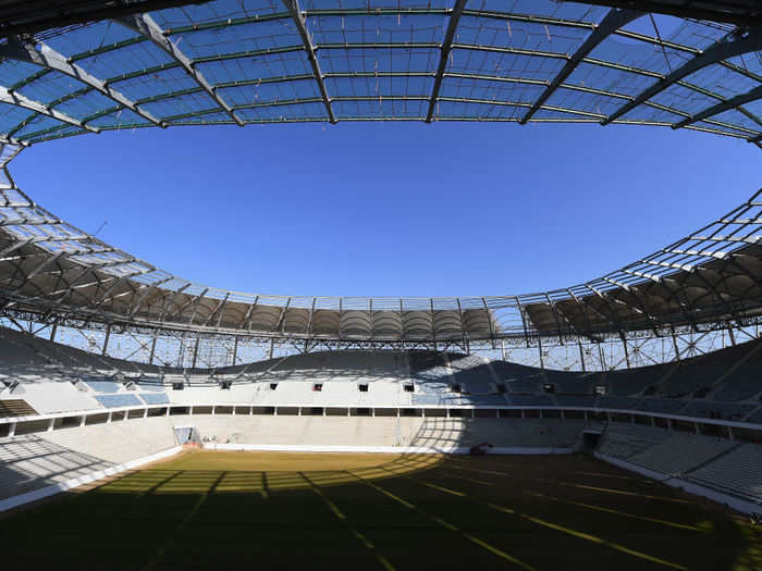 The Volgograd Arena in Volgograd