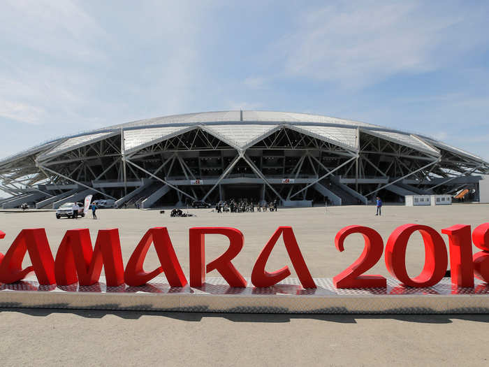 The Samara Arena in Samara