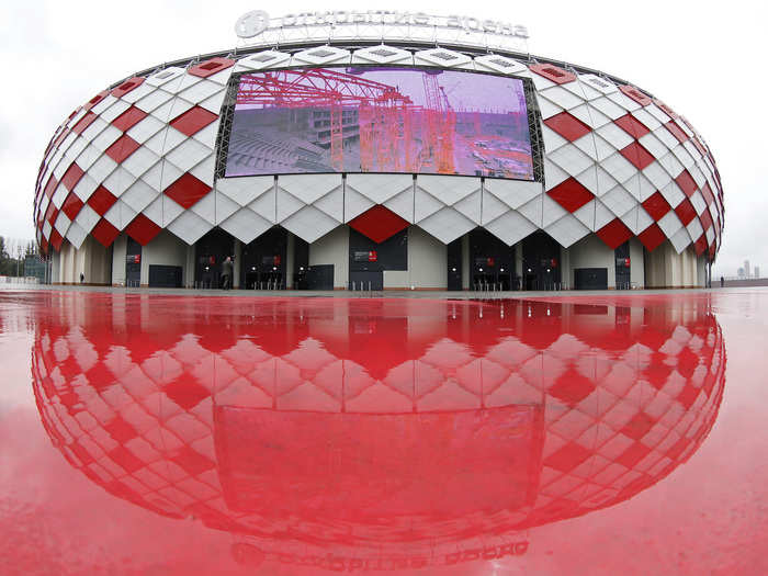 The Otkrytie Arena in Moscow