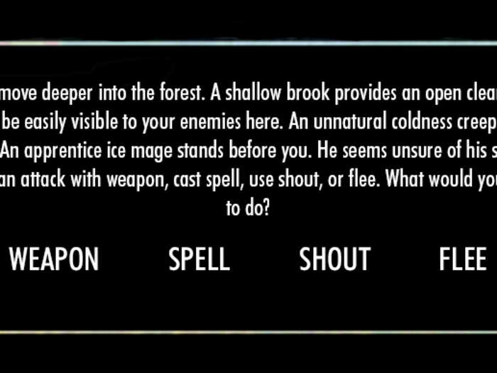 I quickly found myself in the middle of another quest, in which I needed to retrieve a golden chalice for someone I met in a tavern. Of course, along the way, I met people and creatures who didn