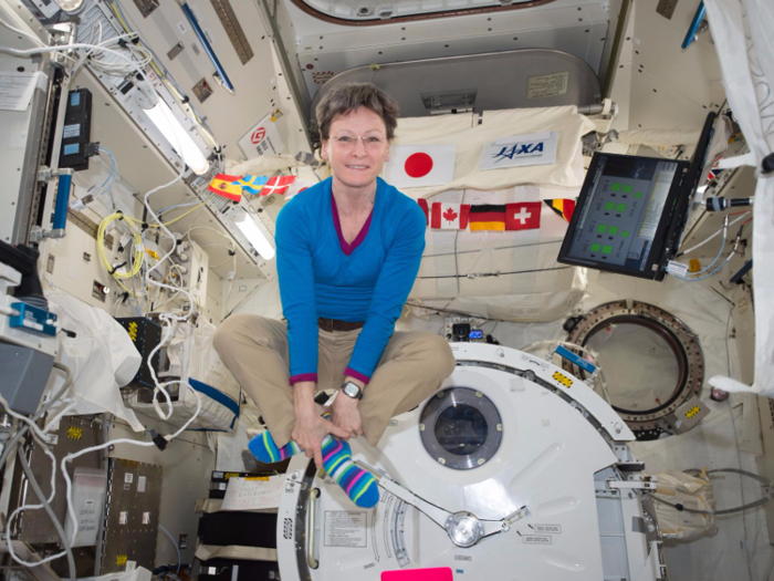 Whitson also holds the record for the longest space flight any woman has ever taken: 289 days.