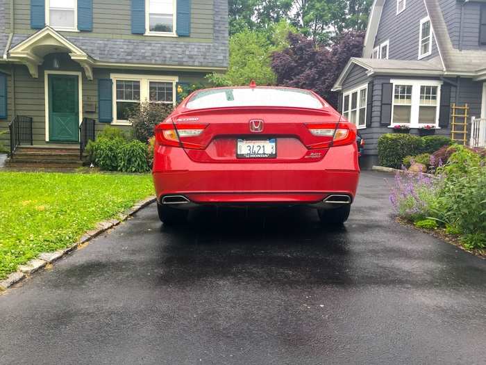 The new rear end is perhaps the most traditional part of the car