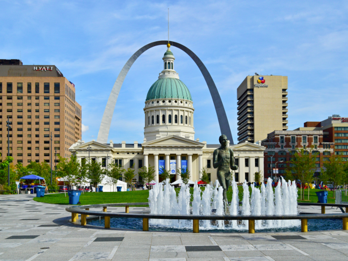 2. St. Louis, Missouri