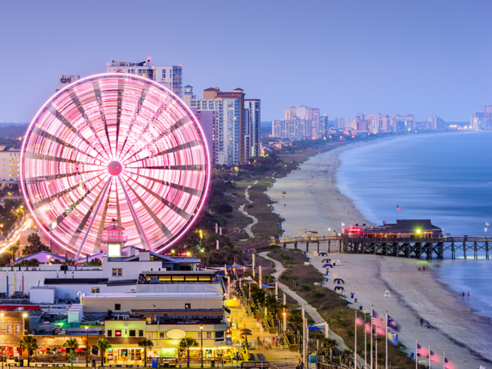 10. Myrtle Beach, South Carolina