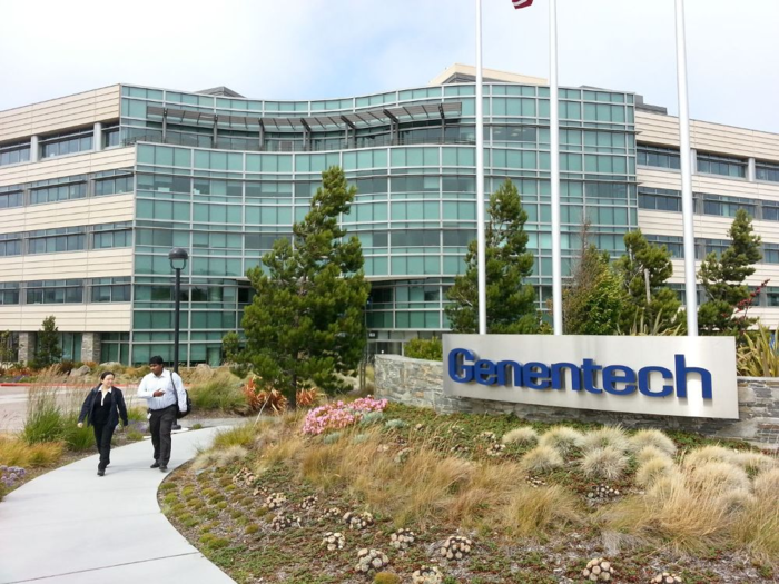 2. Genentech. RepTrak Points: 74.0