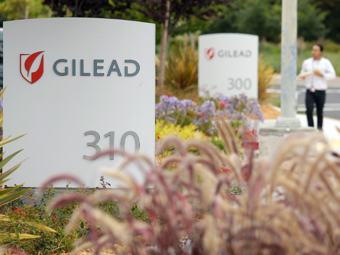 7. Gilead. RepTrak Points: 70.1