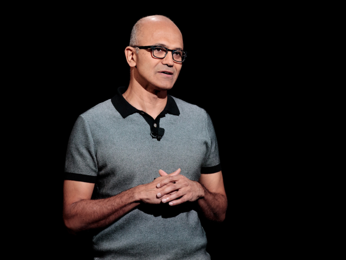 T1. Satya Nadella, Microsoft — 99%