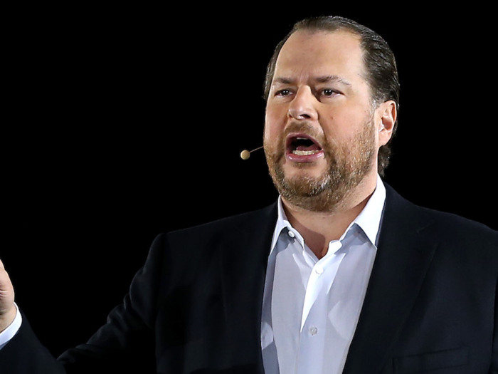 10. Marc Benioff, Salesforce