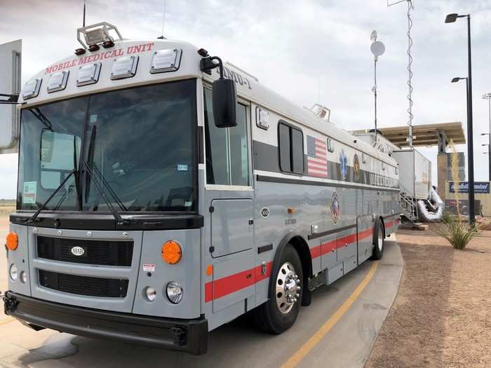 Republican Representative Will Hurd toured the facility, telling Texas Monthly that the facility is "being run by emergency management professionals that have been in probably every disaster you can name in the past decade." But he said that the facility would not exist without the policies of the Trump administration.