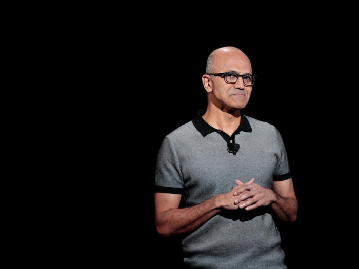 10. Microsoft — Satya Nadella