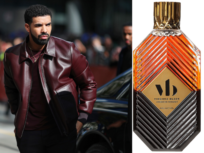 7. Drake, Virginia Black Whiskey — £34.89 ($45.95).