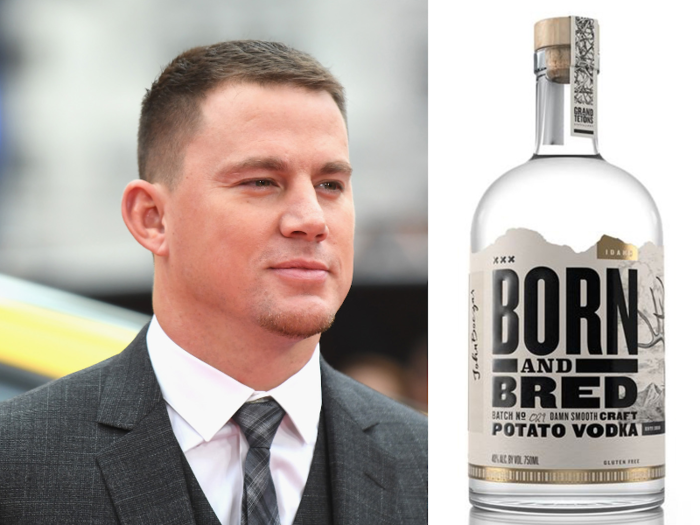 10. Channing Tatum, Born and Bred Vodka — $30 (£23)