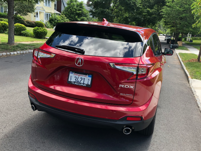 SUV rear ends are usually a weak point, aesthetically, and the RDX