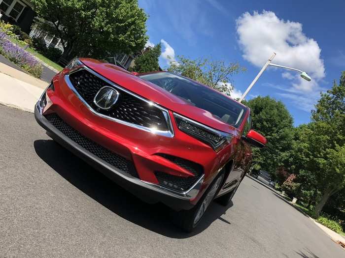 The RDX has good presence for an entry level luxury crossover. The space is very, very crowded these days as SUVs have supplanted sedans as the world