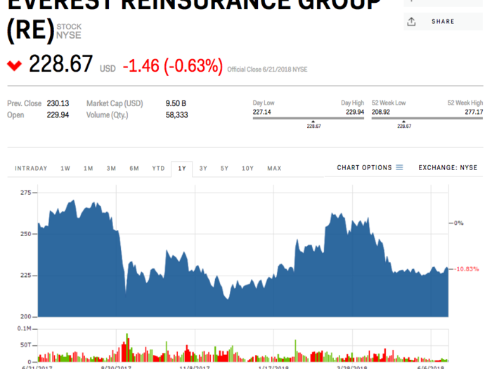 10. Everest Reinsurance Group