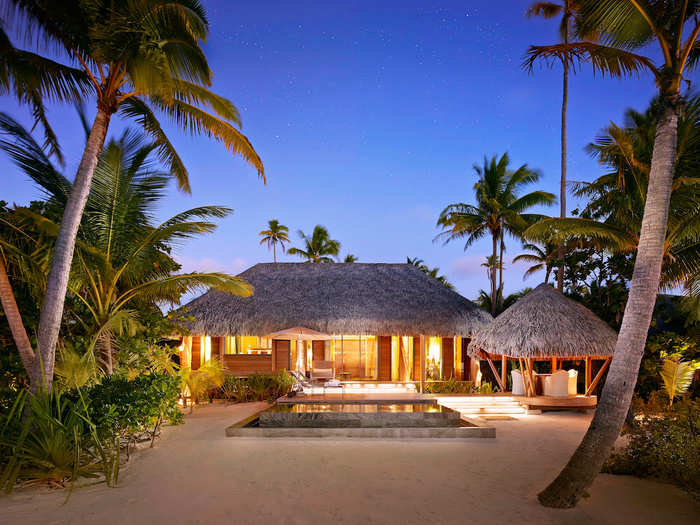 The Brando, French Polynesia — from £2,955 per room, per night.