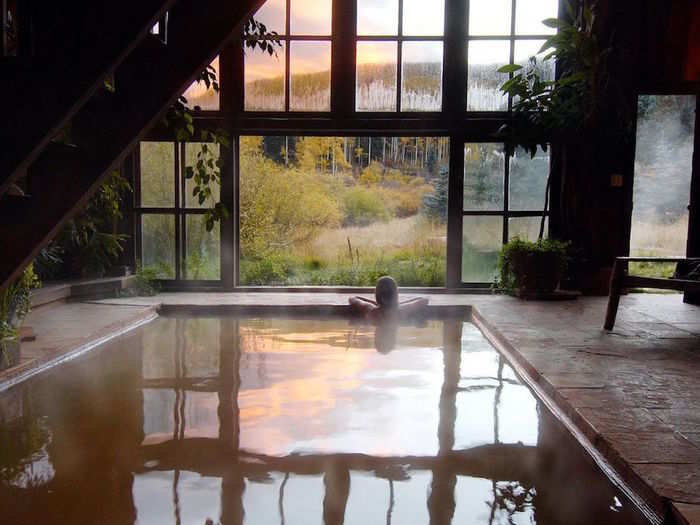 Dunton Hot Springs, Colorado — from £497 per couple, per night (includes full board and activities).