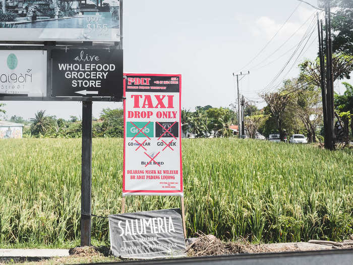 Ever since ride-sharing apps launched in Bali in 2015, there has been tension. Taxi drivers view ride-sharing drivers as worse than the companies, because they know Bali