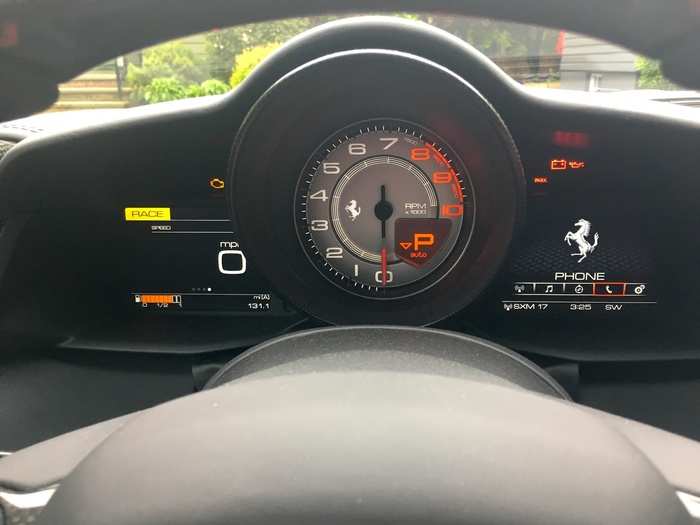 3: The gauge cluster: The 488 doesn