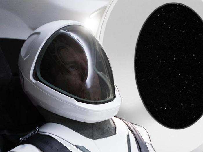 "The SpaceX one has like a motorcycle helmet that comes down and in clips in easy," she said. "An outer cover layer makes the suit look a little bit more slim-lined."