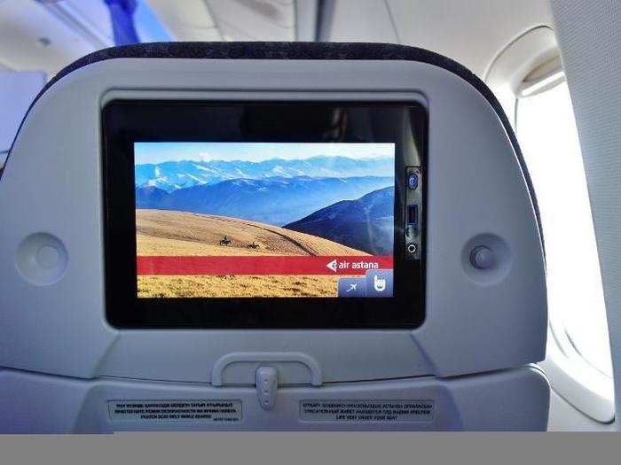 After taking a lot of flights recently with subpar entertainment systems, or no entertainment system at all, Air Astana