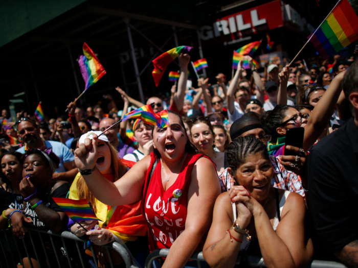 Attendance at past Pride parades in New York has reportedly been more than 2 million.