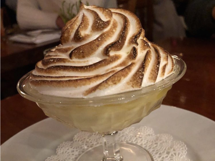 Lemon meringue is one of the most popular desserts.