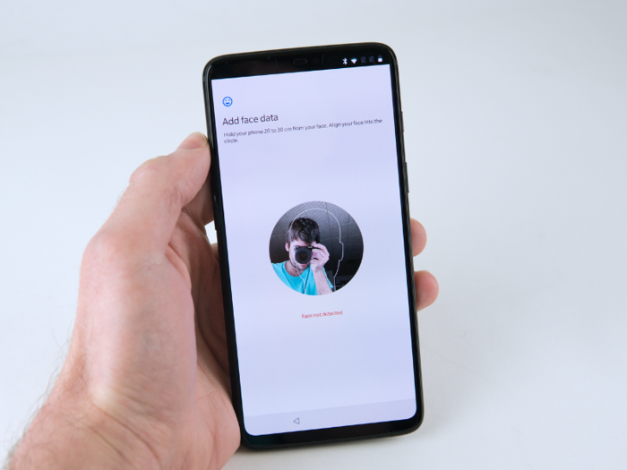 The OnePlus 6 has a notch, but it also has the option to hide it.